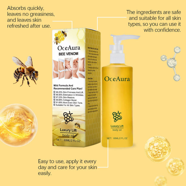 Body Skin Firming Care Oil Nourishes smooth skin Moisturizing Moisturizing Massage Body oil