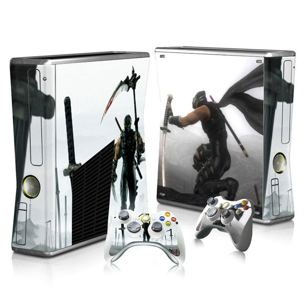 Xbox 360 Slim Full Body Color Membrane Stickers with Scratch-Resistant Protection