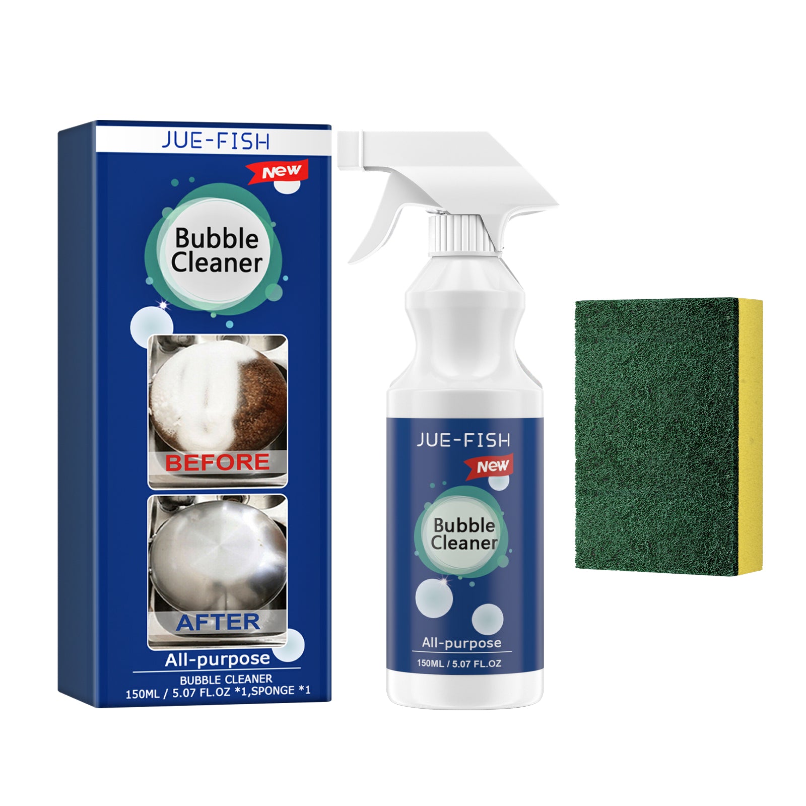 Kitchen Grease Foam Cleaner Range Hood Stove Exhaust Pipe Wall Kitchen Utensils Grease Cleaner