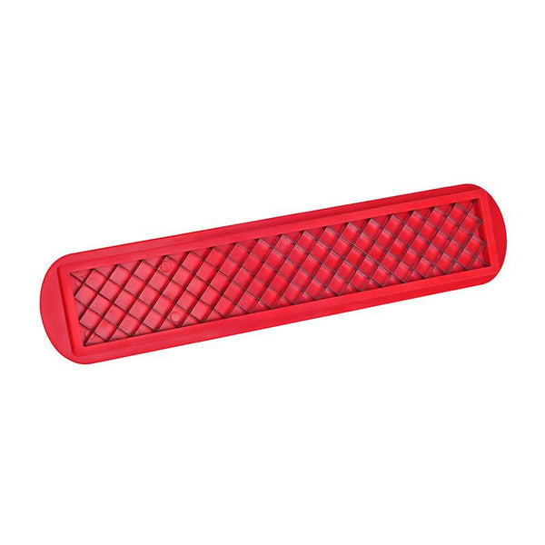 Cross - Groove Sausage & Hot Dog Slicer: Precision Mesh, Ideal Kitchen Accessory.