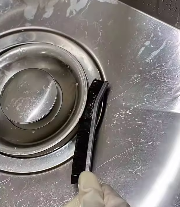 Crevice Cleaning Tool Window Groove Cleaning Brush Bathroom Gap Cleaning Brush Hard Bristle Crevice Cleaning Brush