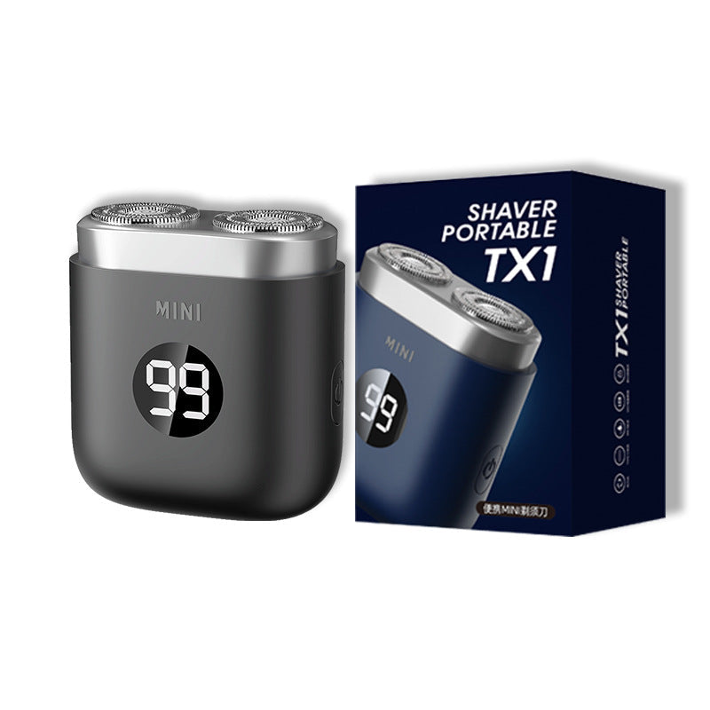 Small Steel Cannon Shaver Electric Men's Shaver Shaver Portable Beard Shaver Car USB