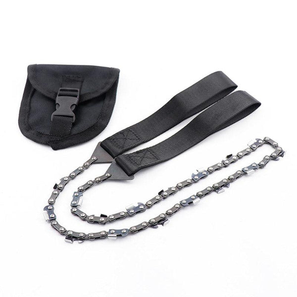 Outdoor hand zipper saw pocket chain saw garden tools 11/16/33 teeth 24 inch portable camping survival wire saw