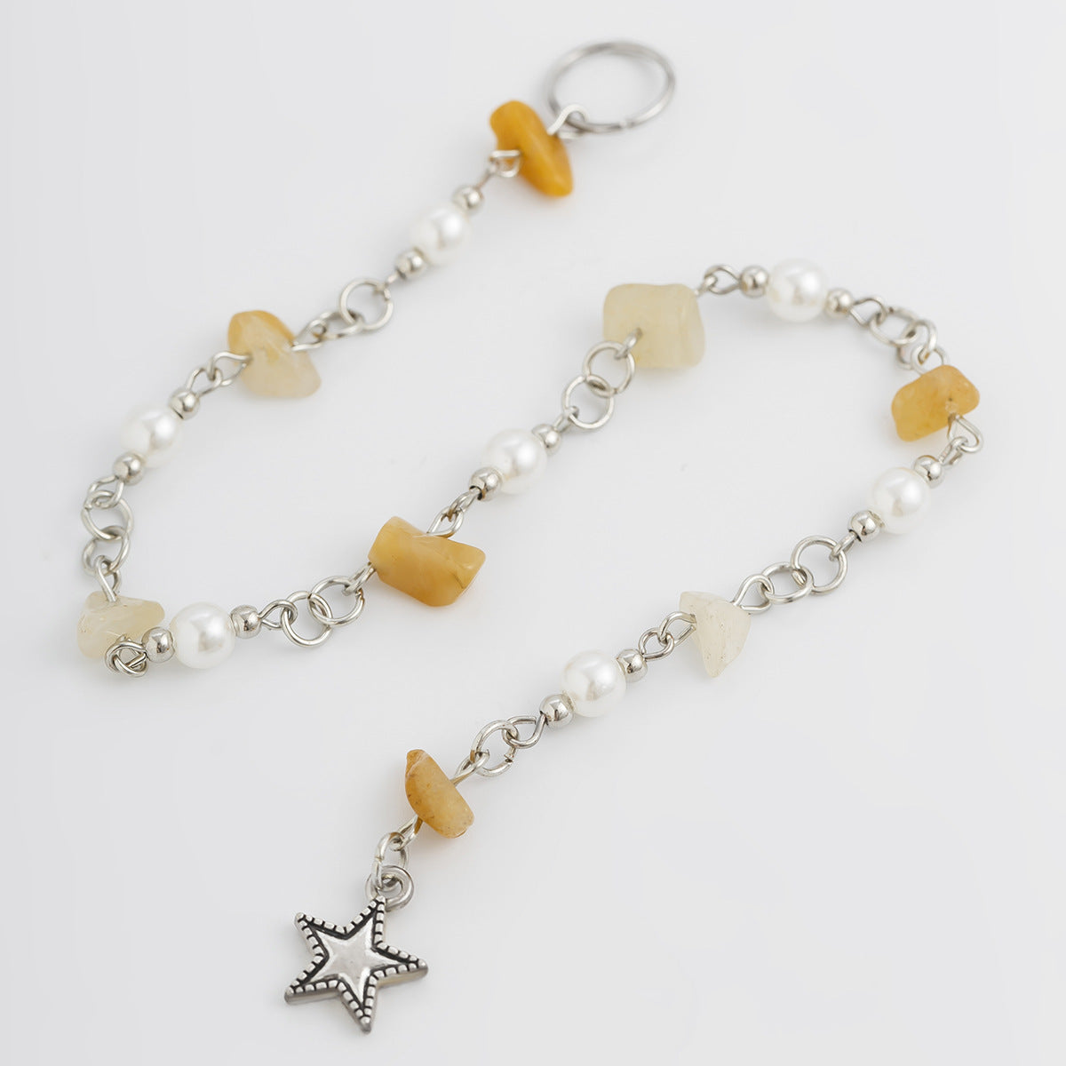 Simple and versatile fashion sense, colorful gravel braided hair with tassel headpiece and hair accessories