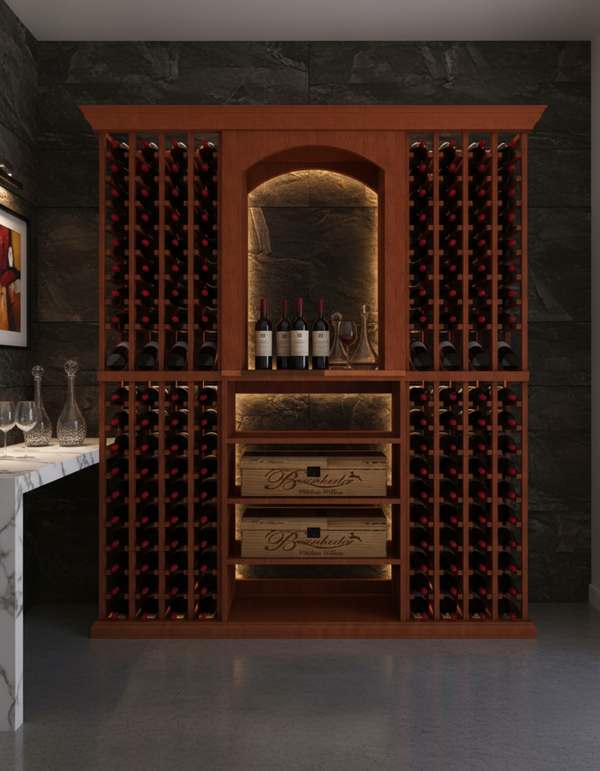 6 Foot Wine Cellar Storage System | 200 Bottle Capacity