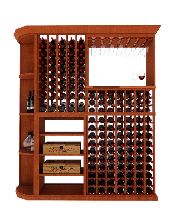 6 Foot Wine Cellar Storage System | 216 Bottle Capacity