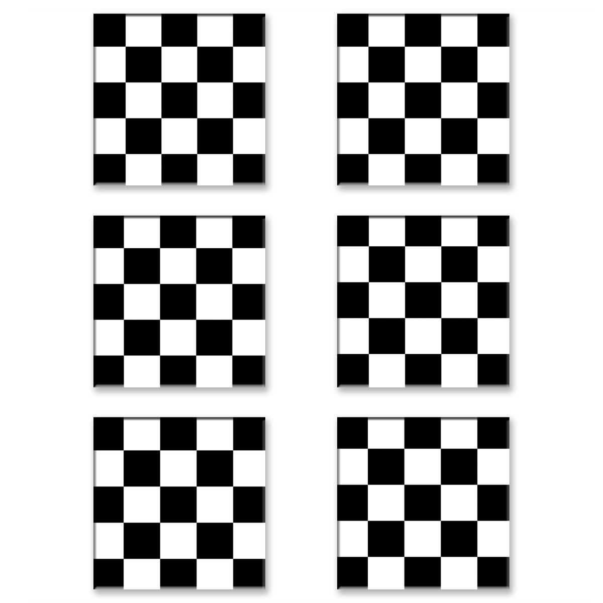 Black and White Diatomaceous Earth Coaster with Cork Bottom – Eco-Friendly, Non-Slip Drink Mat