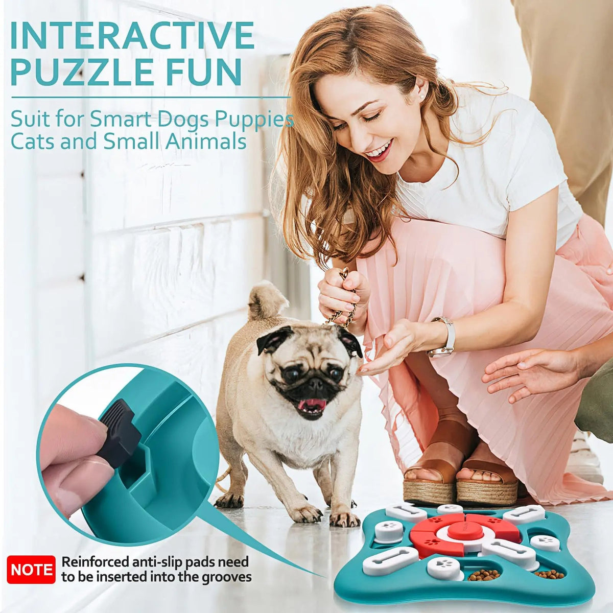 Treat-Dispensing Dog Game – Mental Stimulation & Fun!