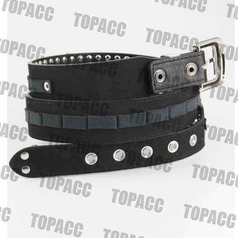 TOPACC Western Super Concho Rivet Belts for Men Women Cowboy Cowgirl Country - Gifts for You 'n Me