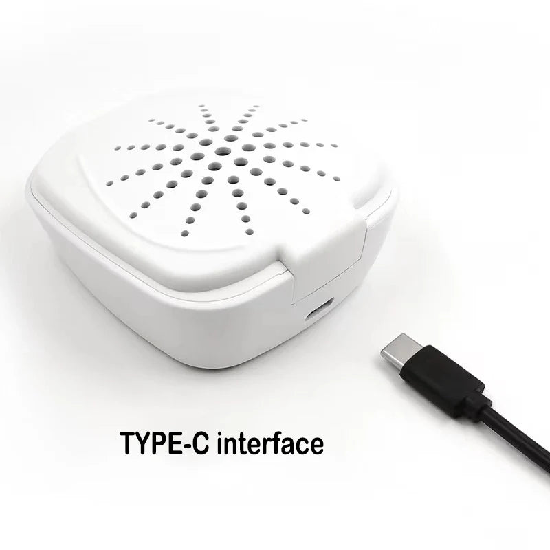Hearing Aid UV Drying & Sterilization Box – USB-C Electronic Dehumidifier