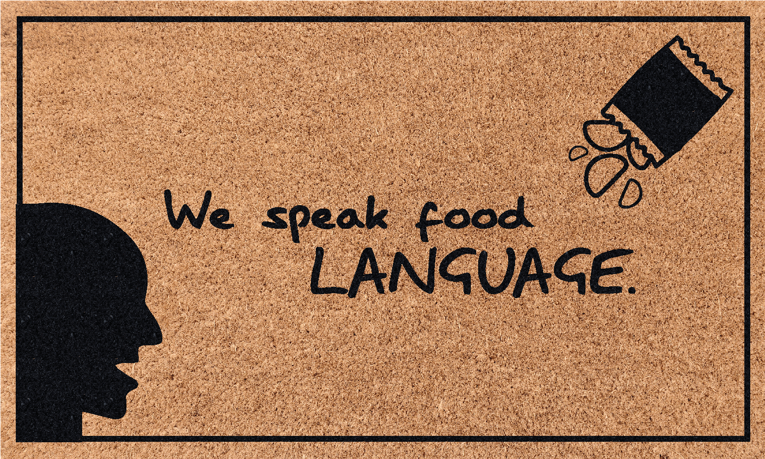We speak food language
