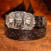 Indian Glow Buckle - Black Belt