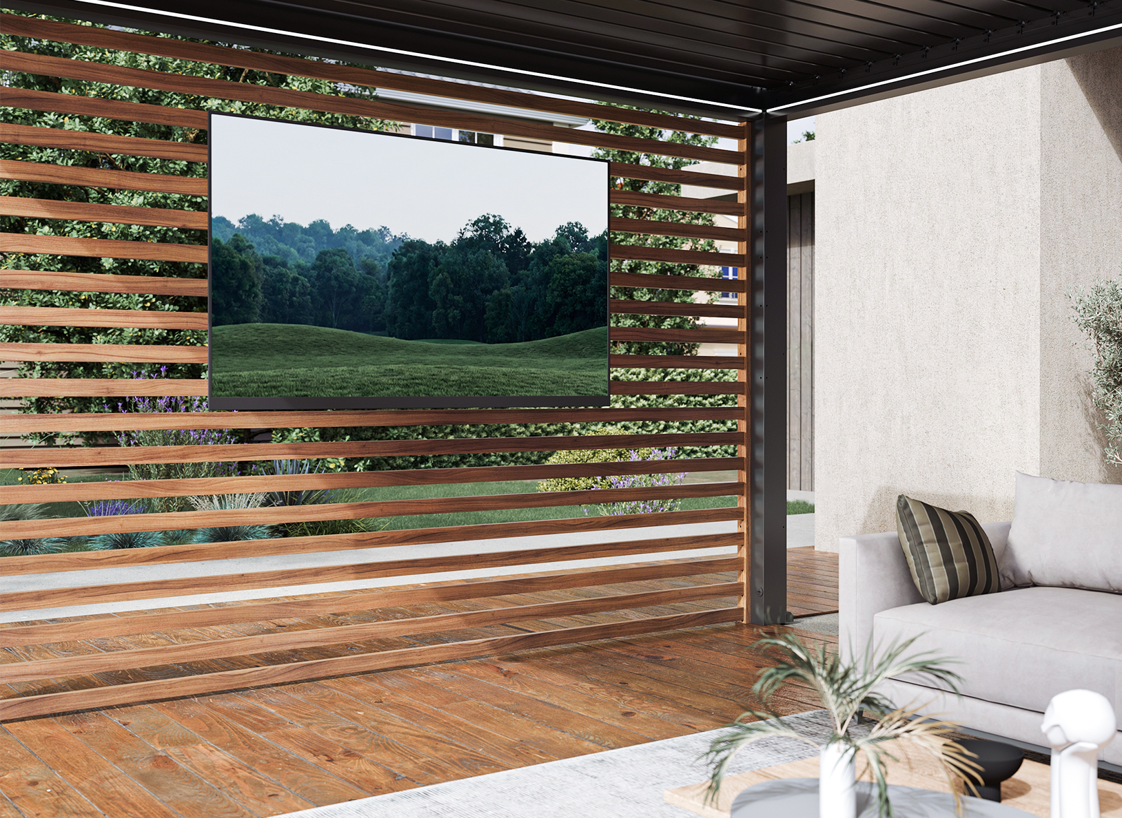 TV Mount for Slat Wall