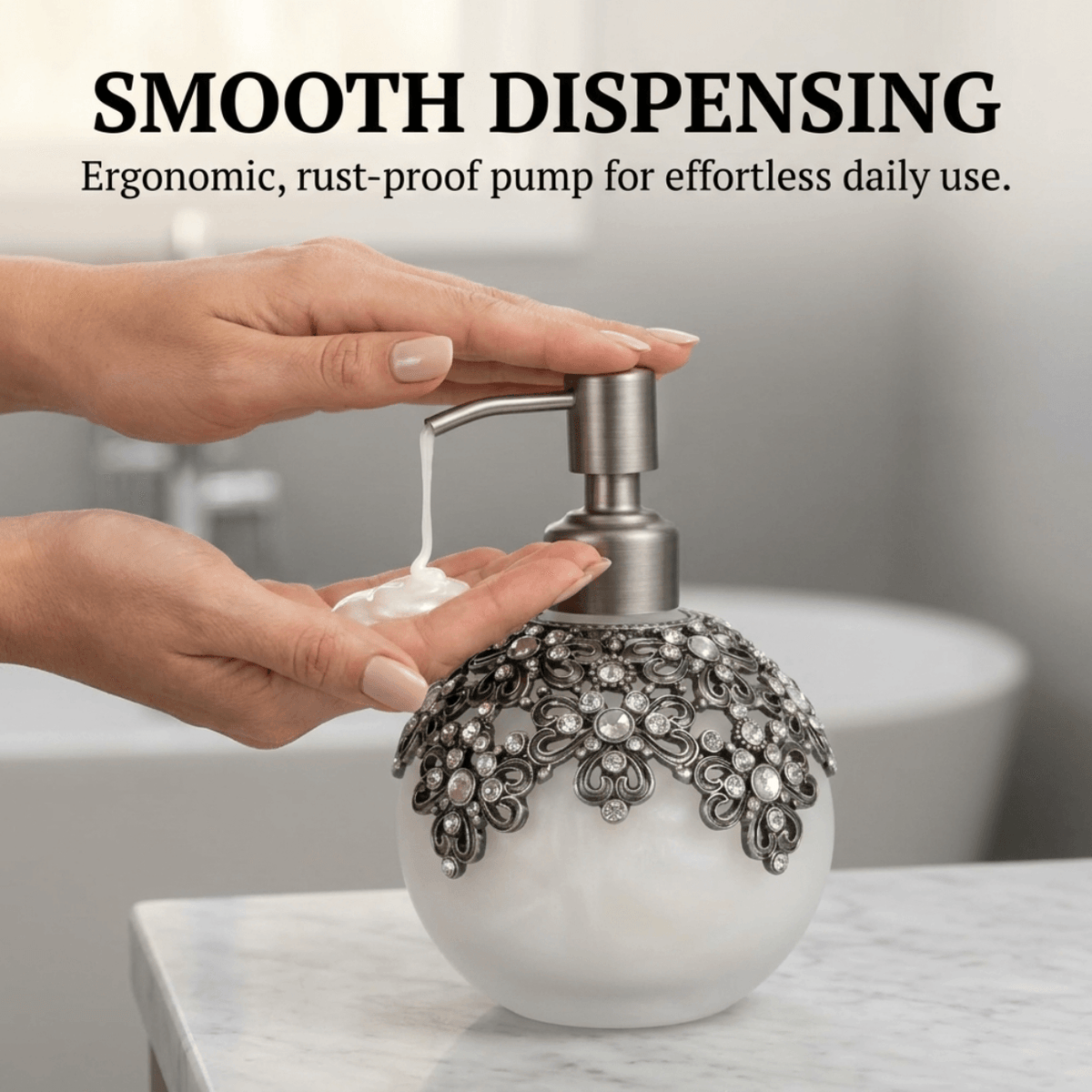 Soap Dispenser – Lavinia Bloom, 12 oz