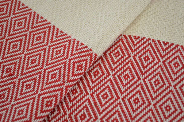 Venice Red Turkish Towel