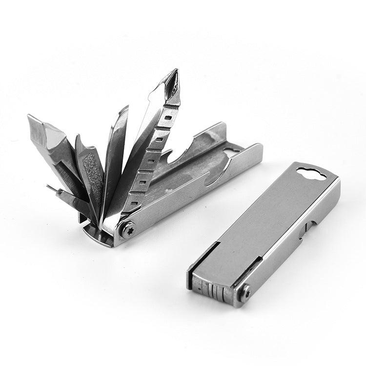 Multi Tool Carabiner Folding Tool Kit, Keychain Multitool, Screwdrivers, Bottle Opener, Phone Holder for Camping, Hiking, Everyday Use Wautton Outdoor Gear