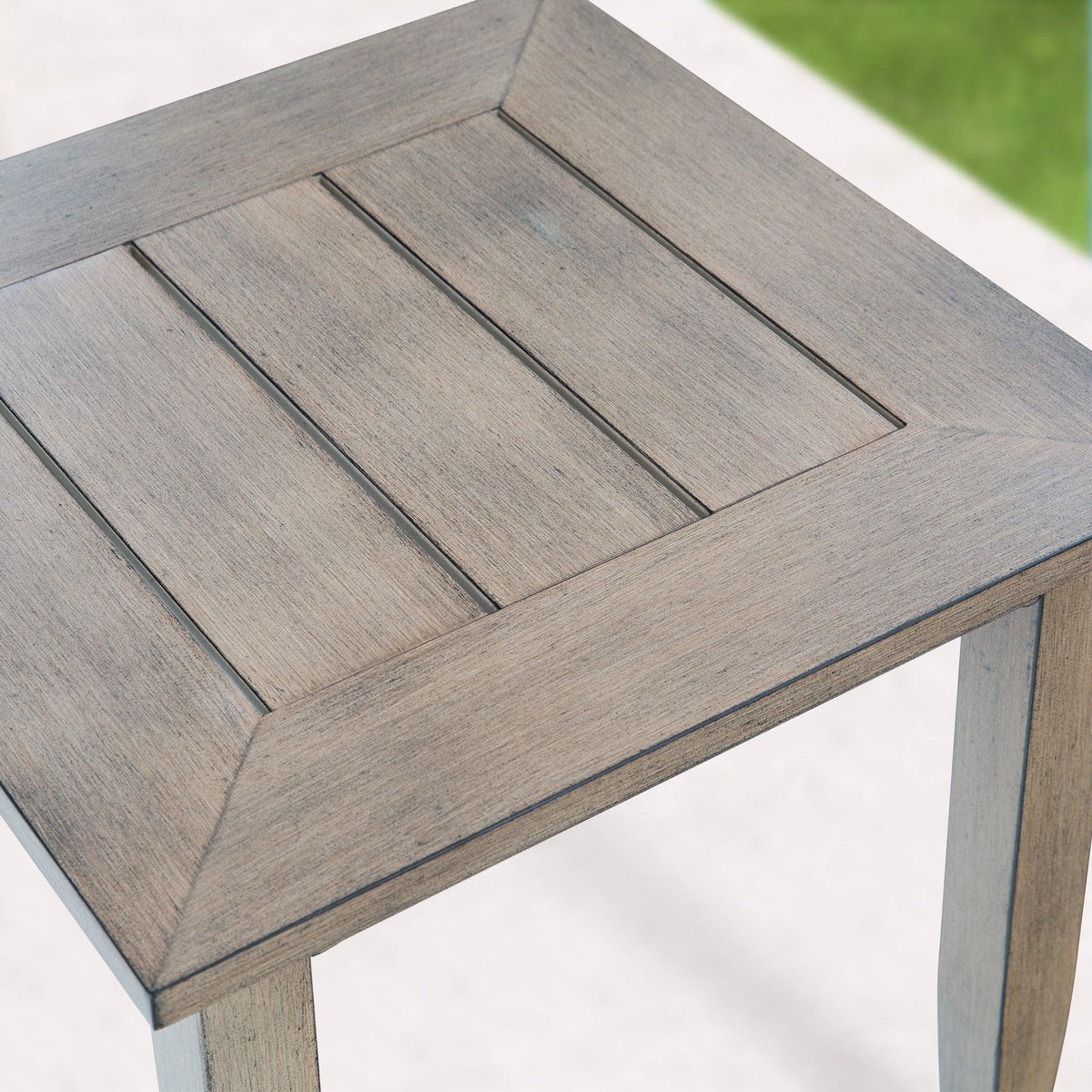 Hamarto 2 Person Aluminum Patio Conversation Set With Side Table