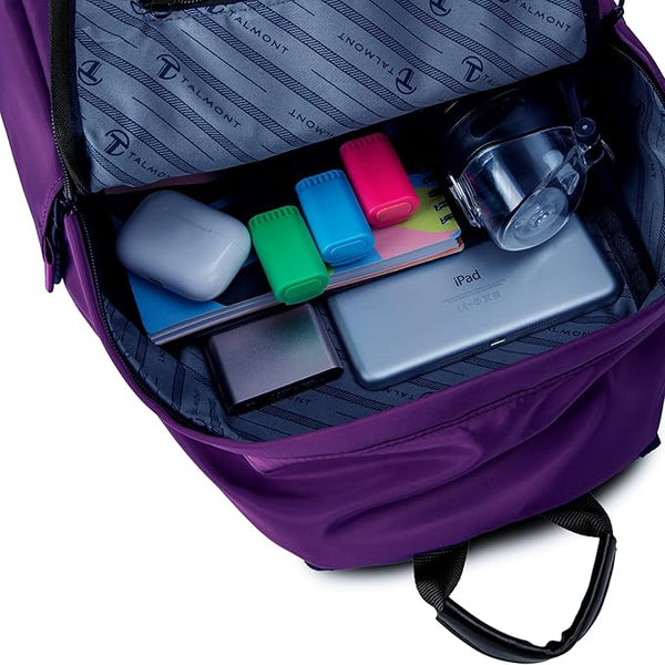 Talmont Small Waterproof Backpack – Lightweight Travel Daypack for Women & Men, Fits 13” Laptop – Gym, College, Beach, Everyday Bag