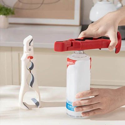 3-in-1 Anti-Scald Kitchen Clip – Multifunction Heat-Resistant Food Tong & Lid Lifter Tool