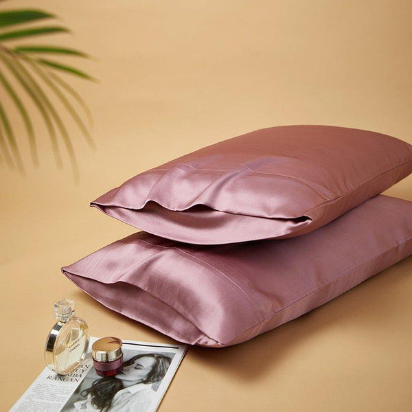 6A Grade Organic Mulberry Silk Pillowcase for Better Skin & Hair- 30 Momme. Pure Silk on Both Sides