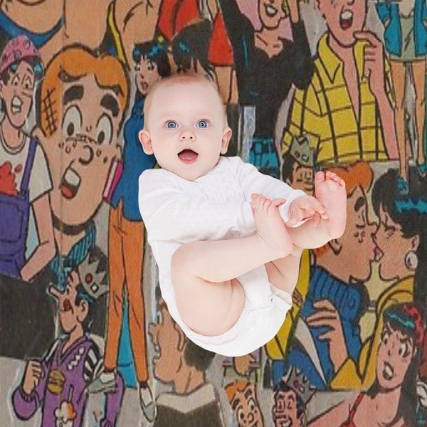 Archie Comics Collage Durable Throw Blanket