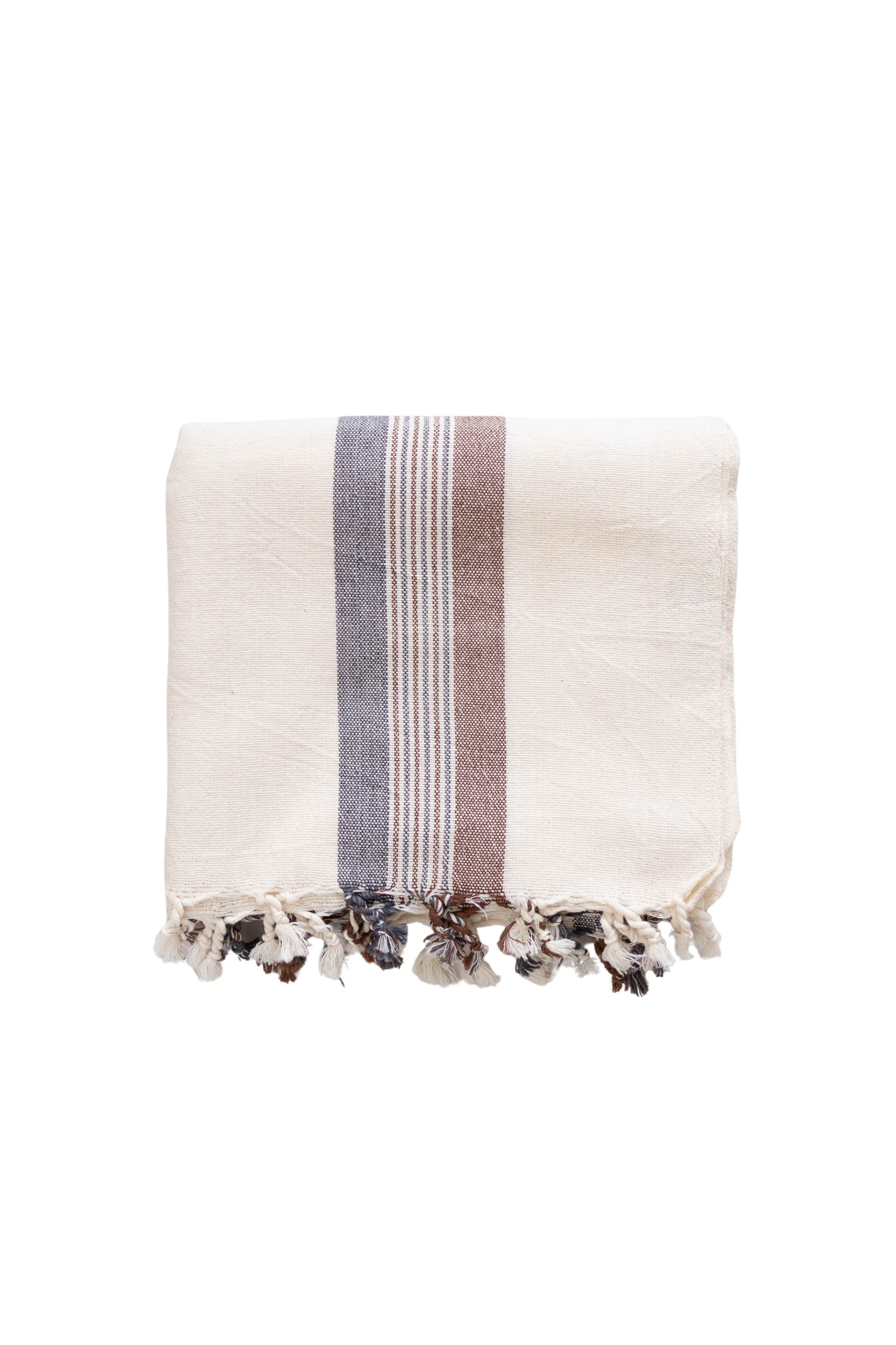 Brown Cream Nomad Towel