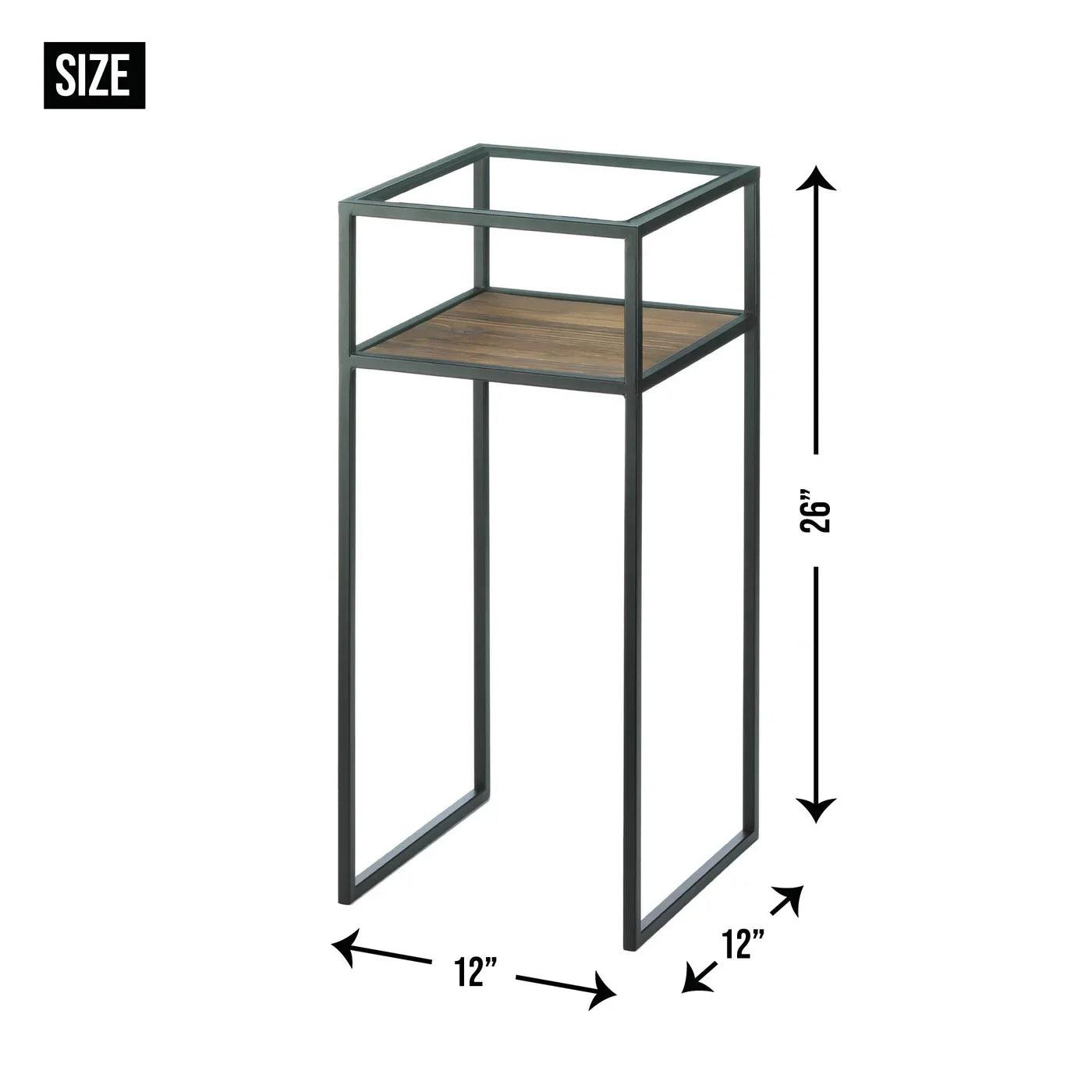 Small Side Table With Slide Out Drawer