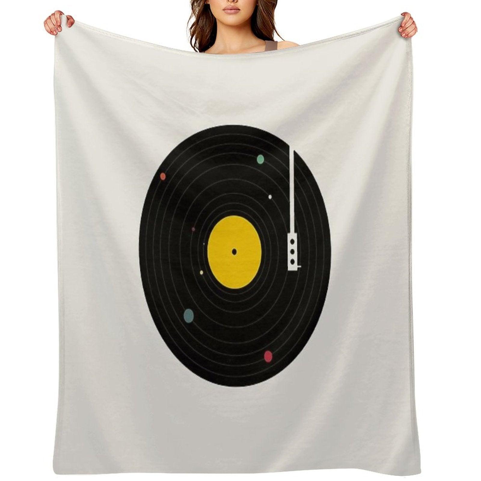 Music Everywhere Throw Blanket