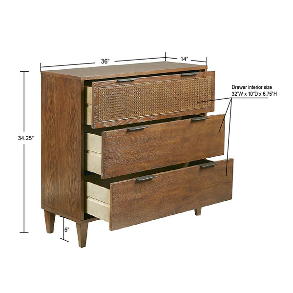 Cali 3-Drawer Accent Chest