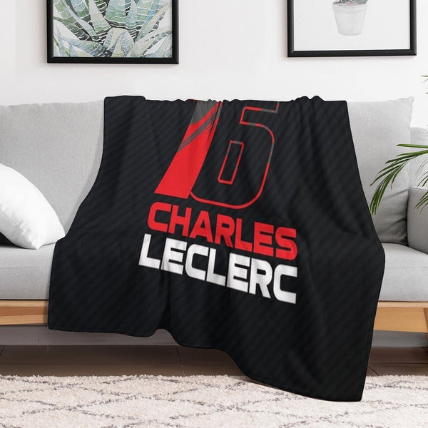 Charles Leclerc 16 V3 Compact Throw Blanket