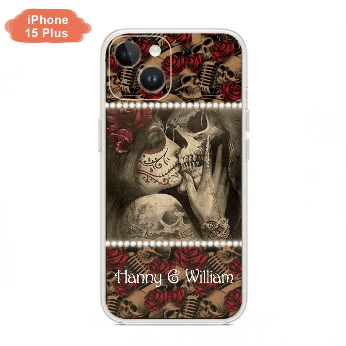Custom Personalized Skull Phone Case - Phone Case For iPhone, Samsung and Xiaomi