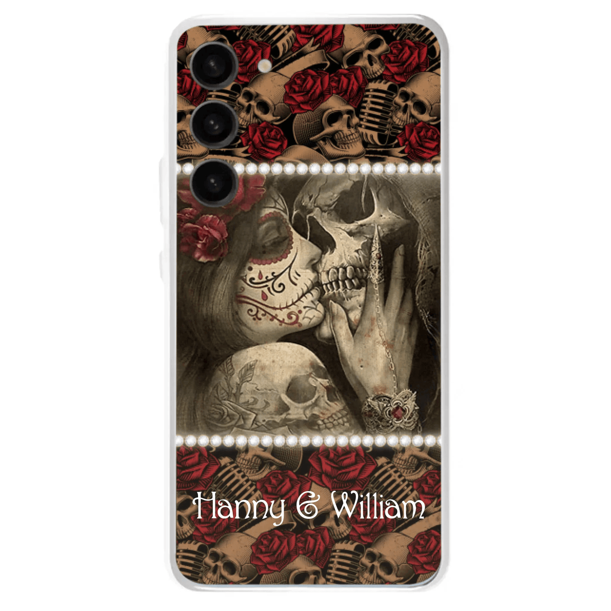 Custom Personalized Skull Phone Case - Phone Case For iPhone, Samsung and Xiaomi