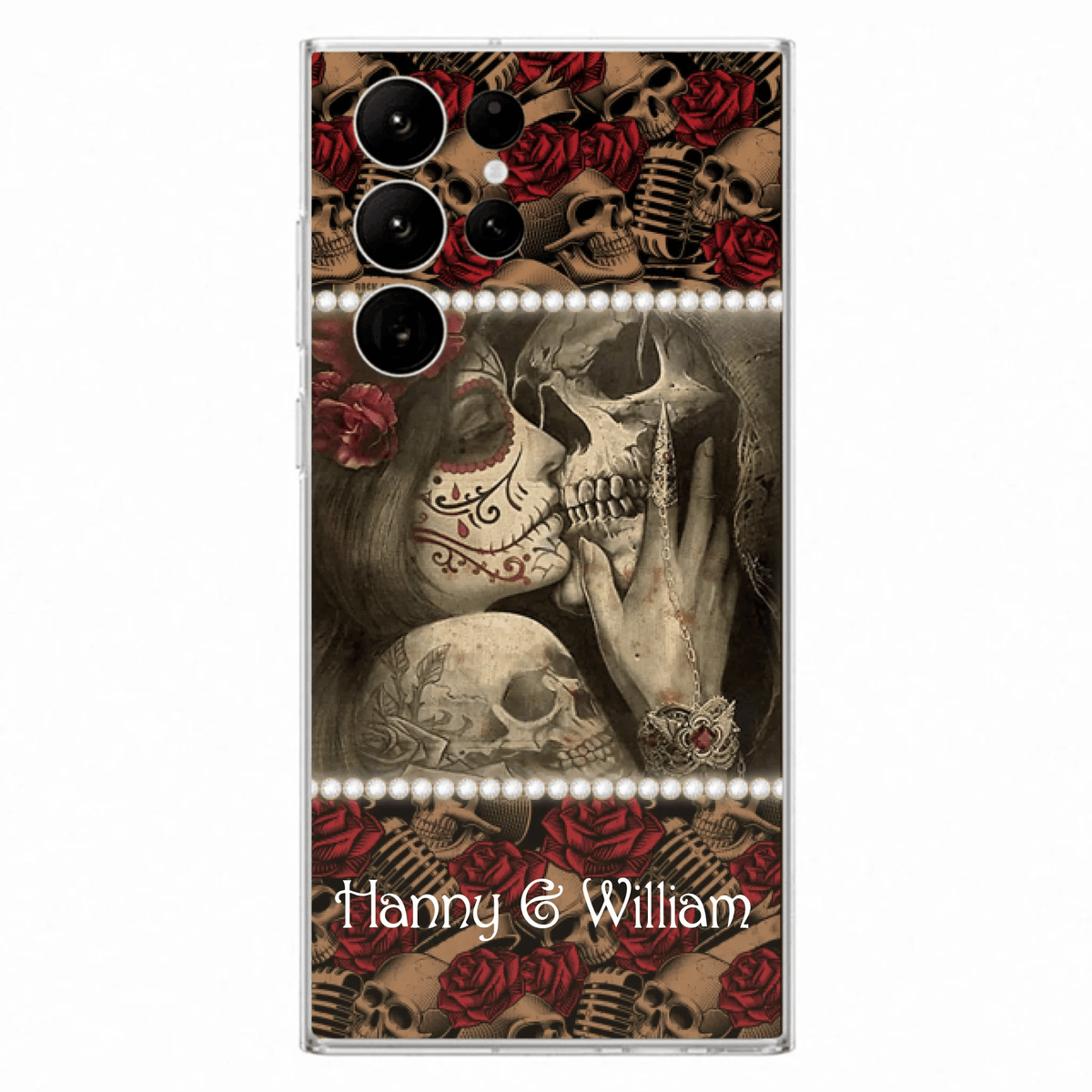 Custom Personalized Skull Phone Case - Phone Case For iPhone, Samsung and Xiaomi