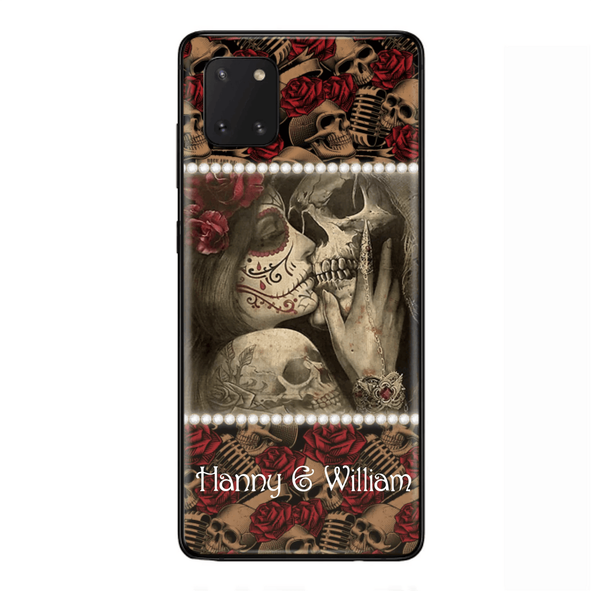 Custom Personalized Skull Phone Case - Phone Case For iPhone, Samsung and Xiaomi