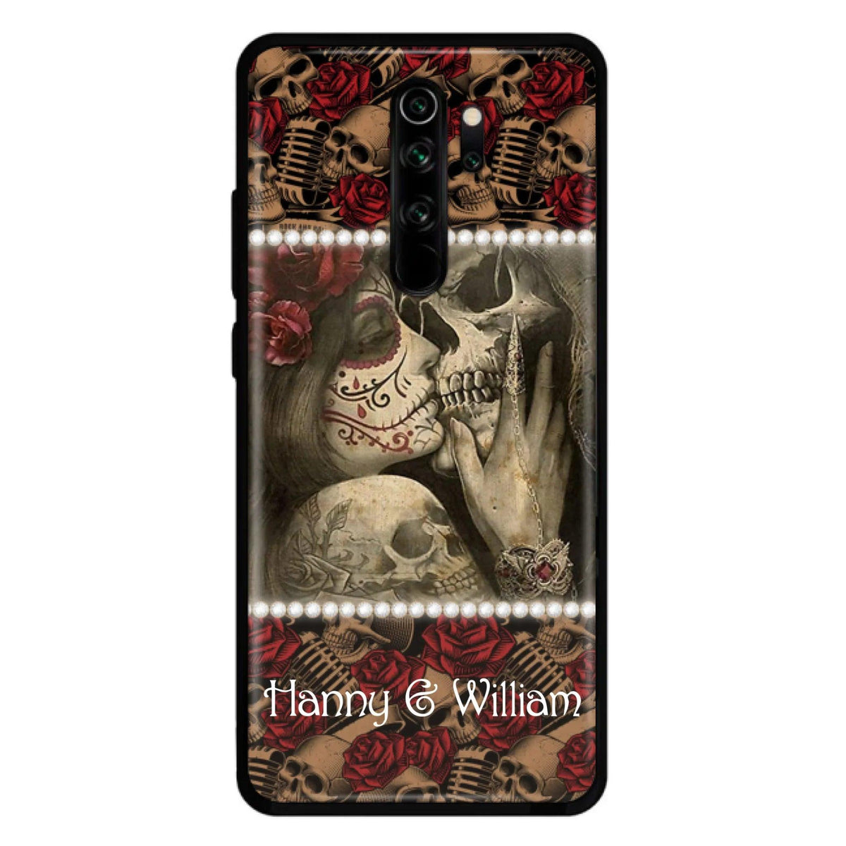 Custom Personalized Skull Phone Case - Phone Case For iPhone, Samsung and Xiaomi