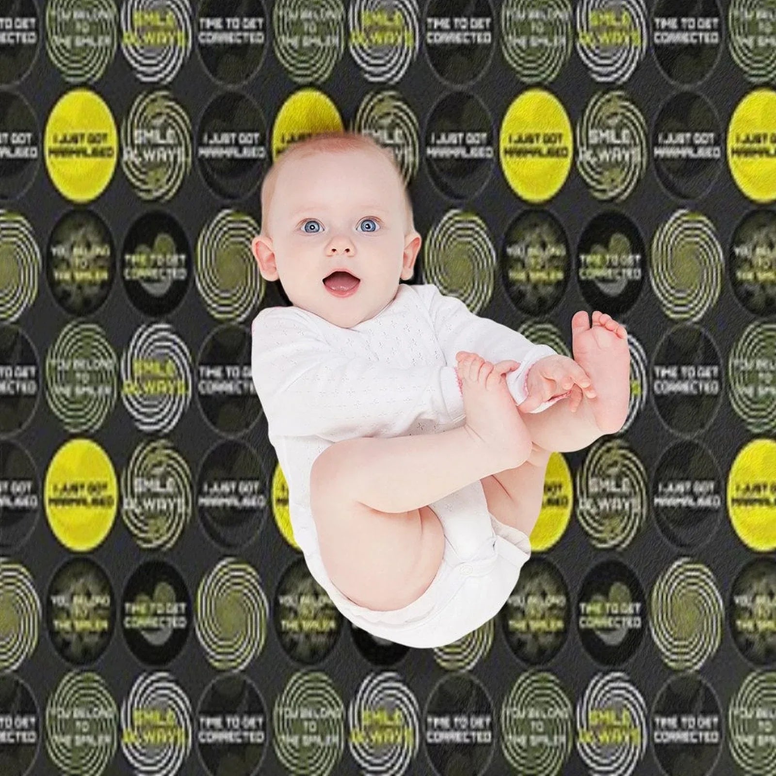 Get Corrected - Sticker Sheet Throw Blanket