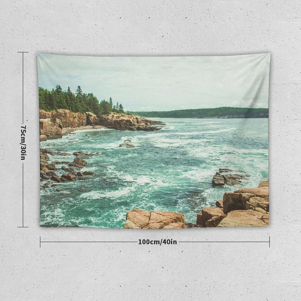Acadia Coastline - National Park Ocean Tapestry