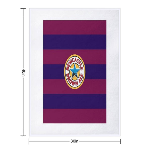 Newcastle Vintage 1996 Away Football Shirt Retro Quick-dry Throw Blanket