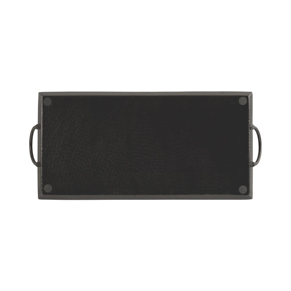 Sanzo Hammered Rectangle Metal Tray