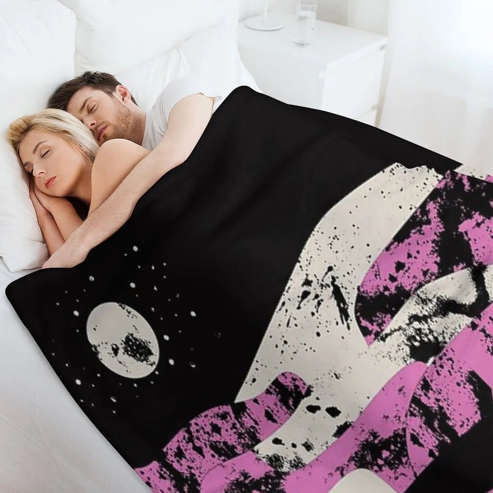 Pink Vibe 2 Throw Blanket