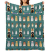 Hamster Breeds Syrian Hamster Multi-functional Throw Blanket