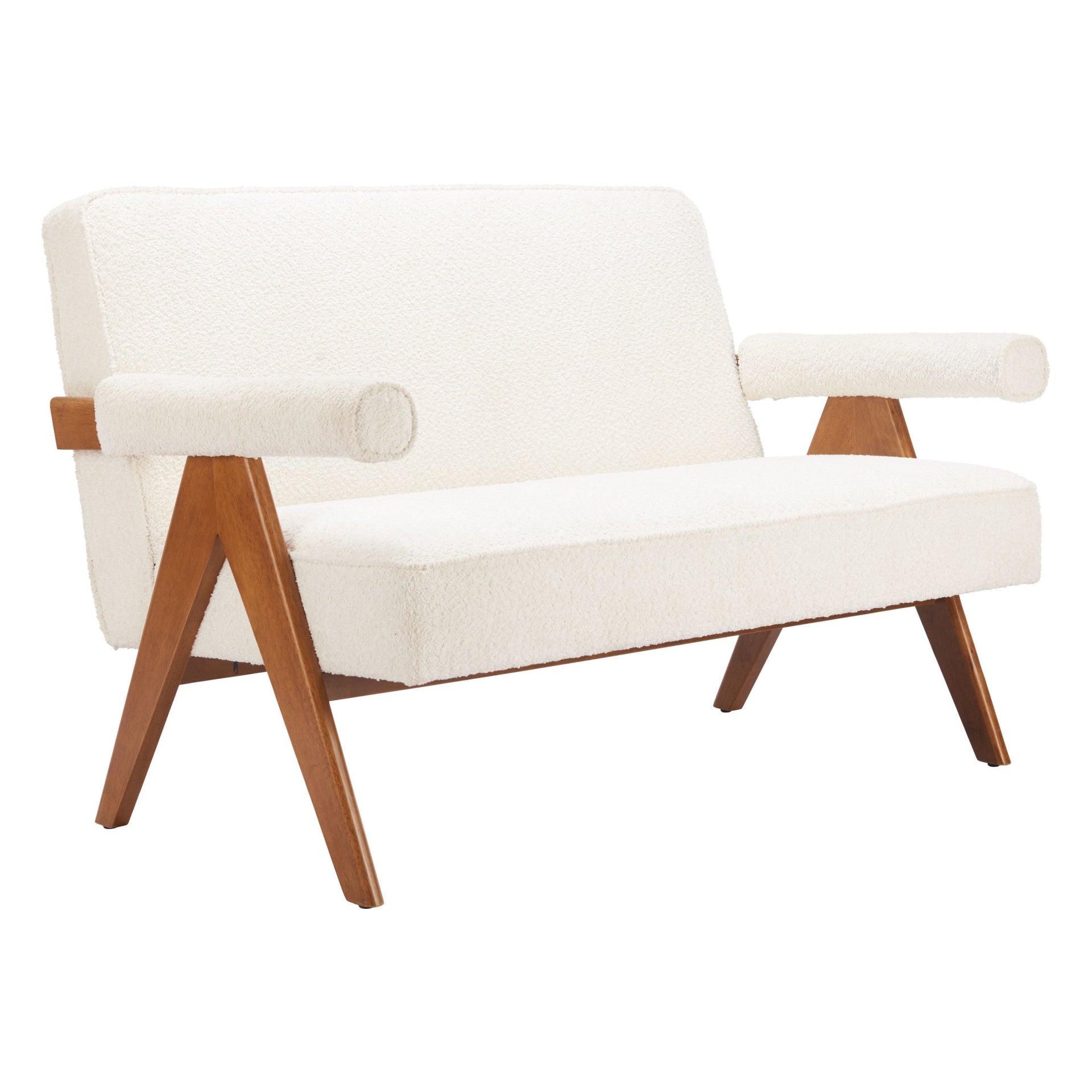 Encanto Loveseat Ivory