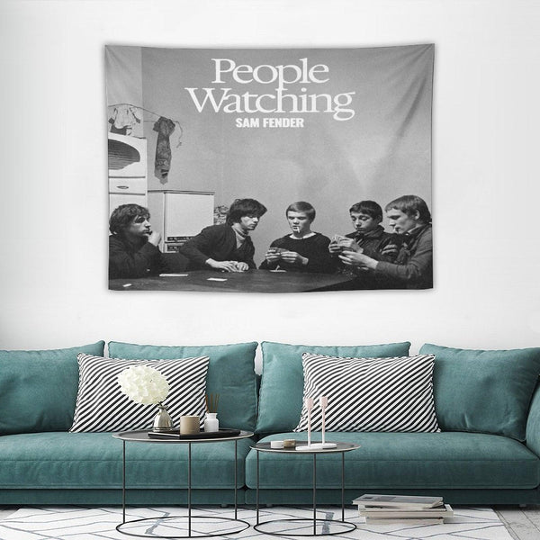 People Watching Tapestry