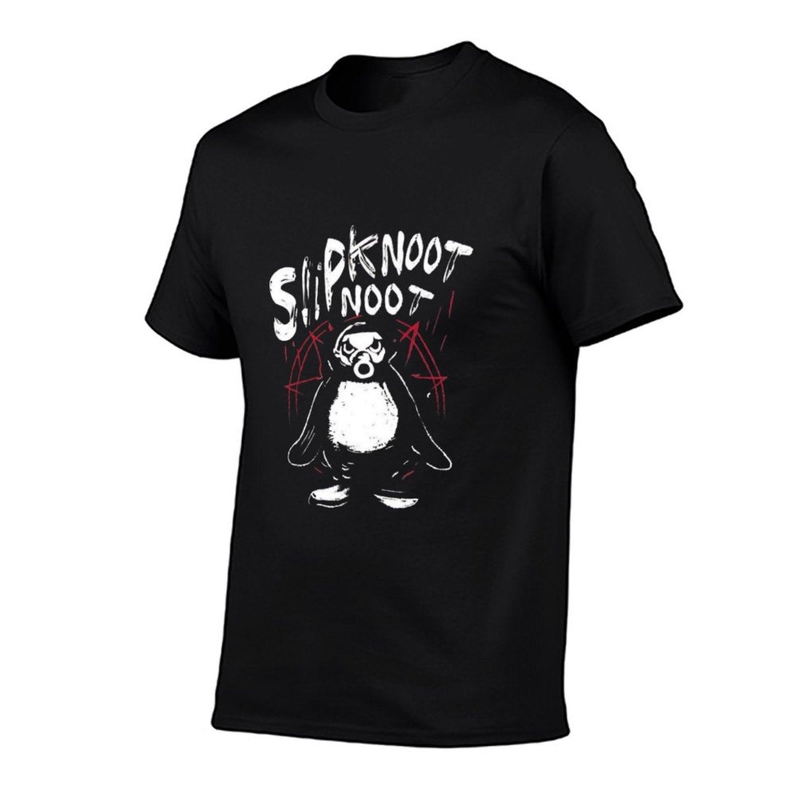 Slipknoot Noot Penguin Death Metal Goth Hard Rock  Classic T-Shirt