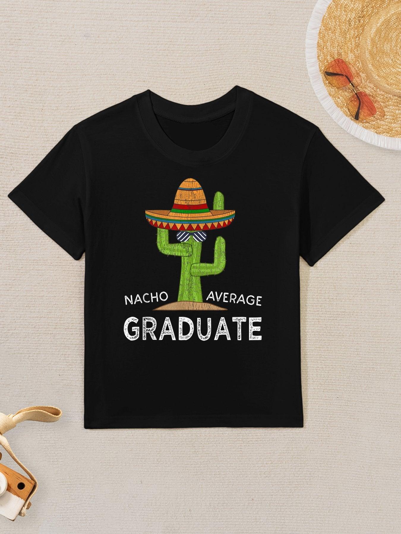 Fun High School College Graduate Humor  Funny Graduation Kids T-Shirt