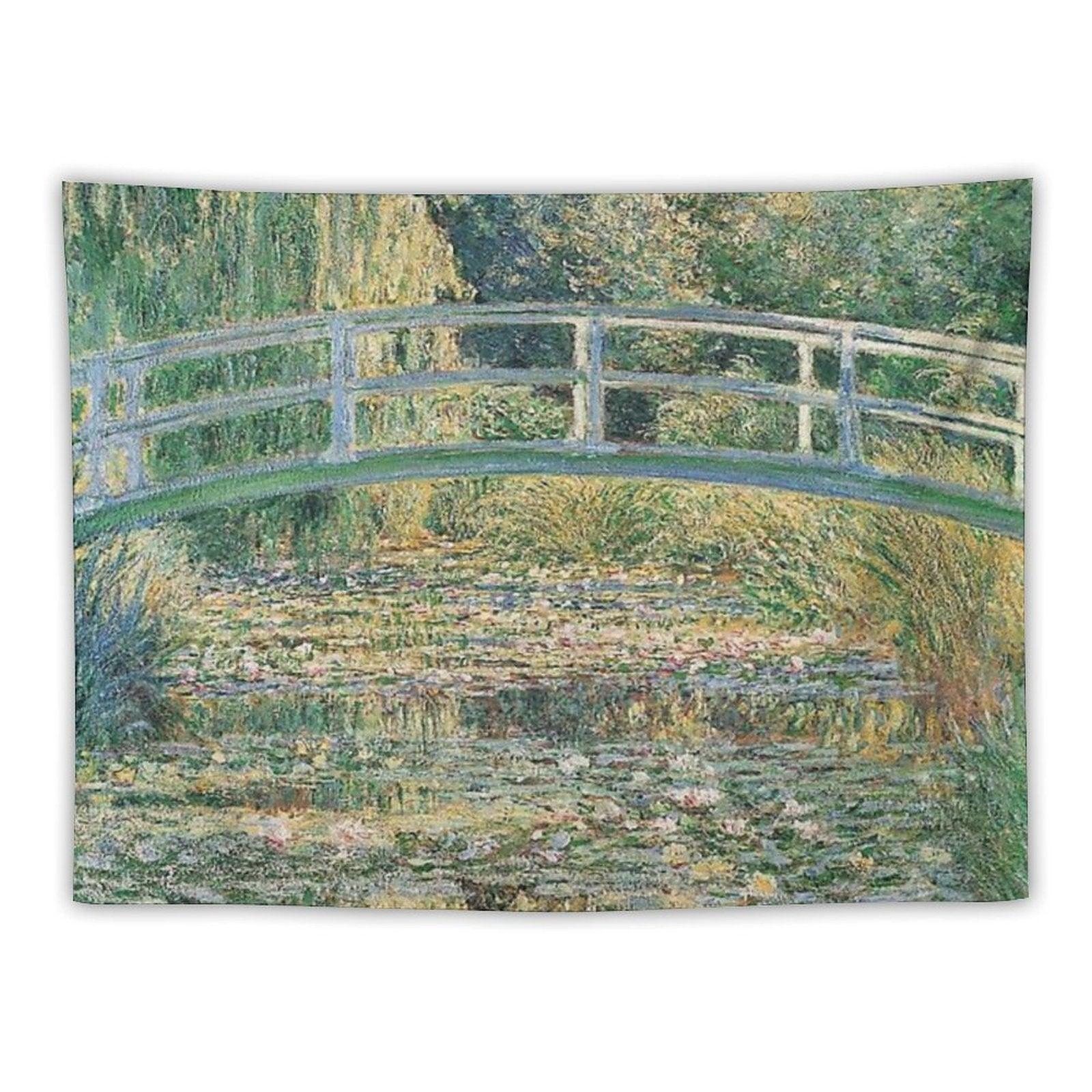 HD. The Water Lily Pond, by Claude Monet. HIGH DEFINITION Tapestry