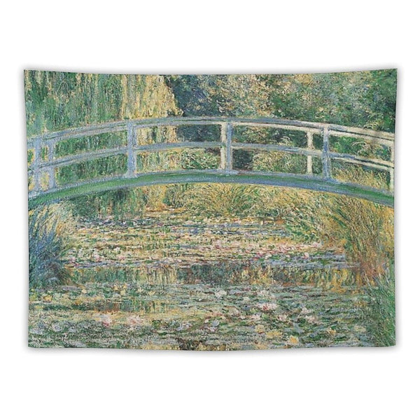 HD. The Water Lily Pond, by Claude Monet. HIGH DEFINITION Tapestry