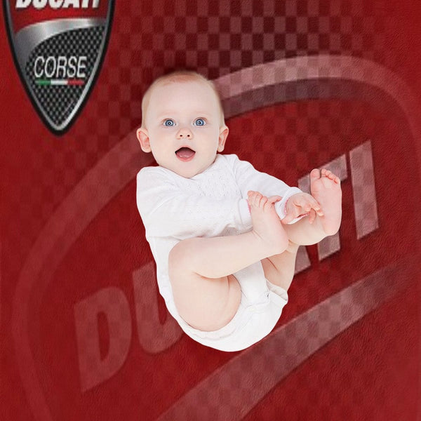 Ducati Design Concept Velvety-soft Throw Blanket