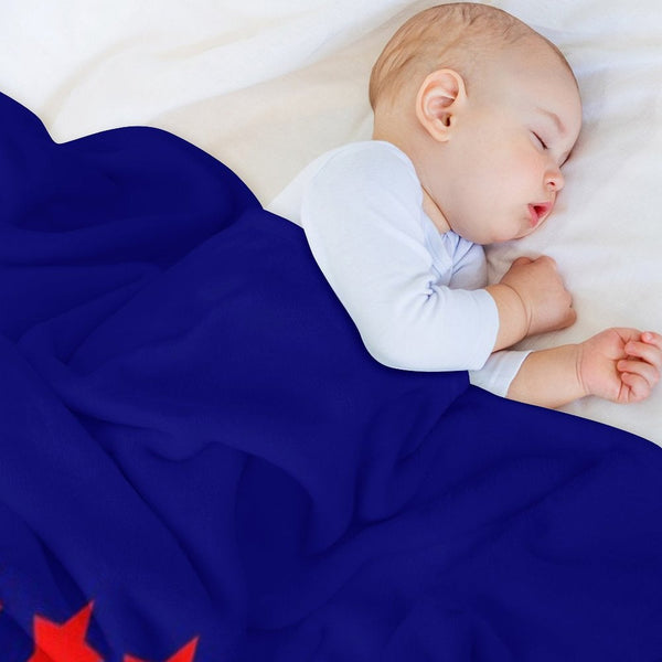 Rangers 55 T Shirt Blue Multi-functional Throw Blanket