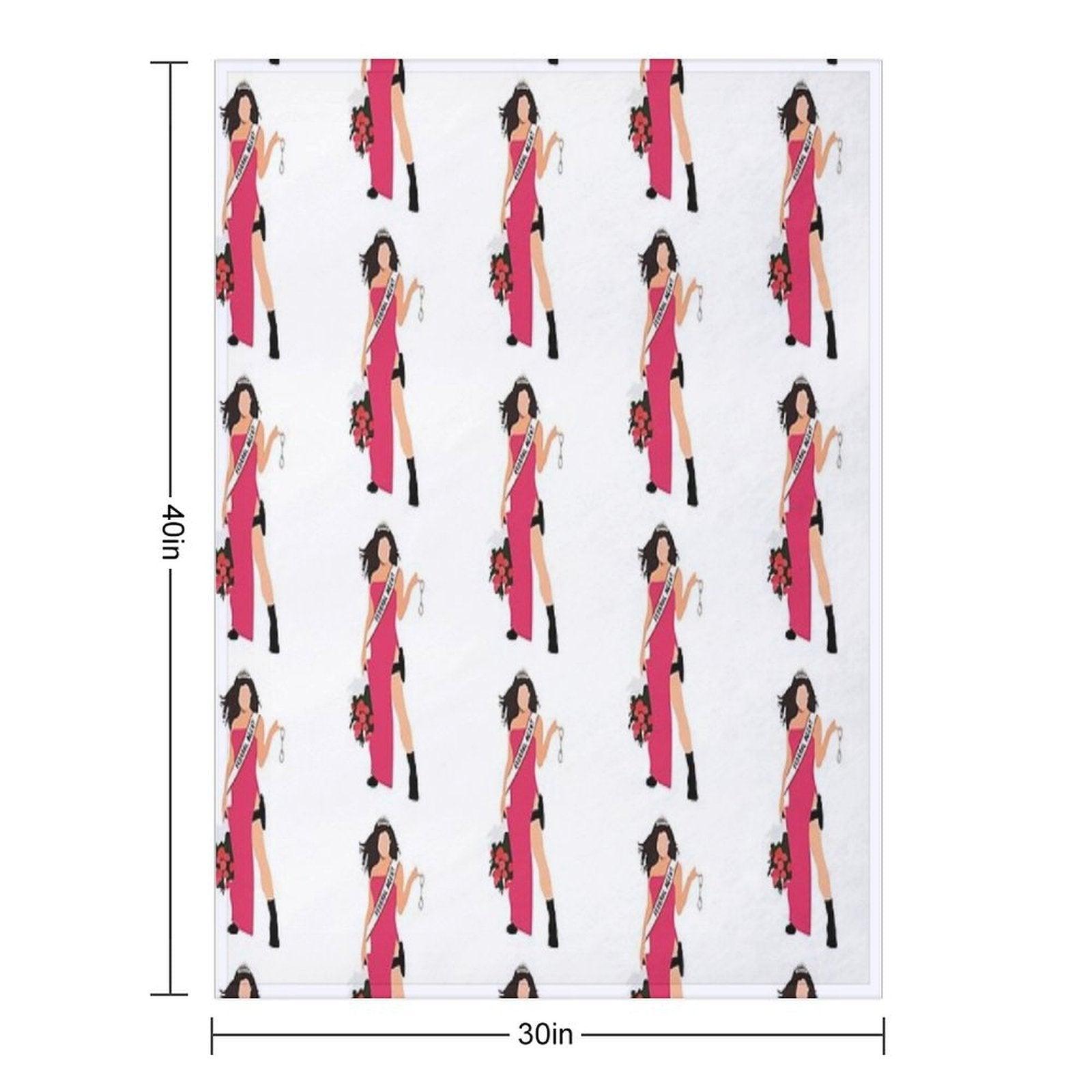 Miss Congeniality Throw Blanket